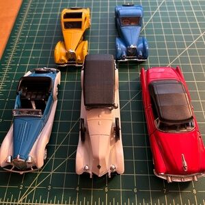 Solido Cars and Other Toy Car
